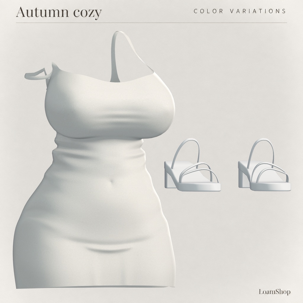 【VRChat衣装】Autumn cozy 🎉時間限定30%OFF🎉