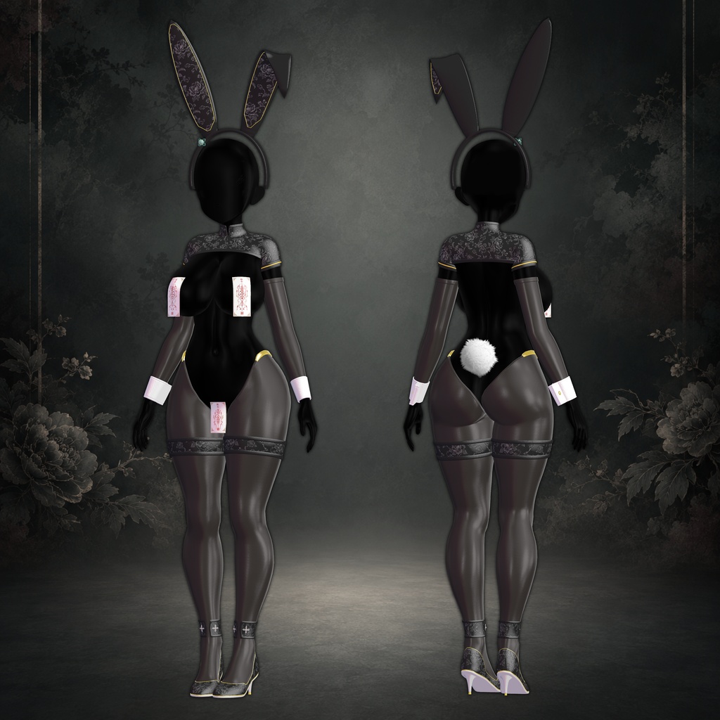 【発売記念50%OFF】Silk Bunny|チャイナ風・逆バニー衣装