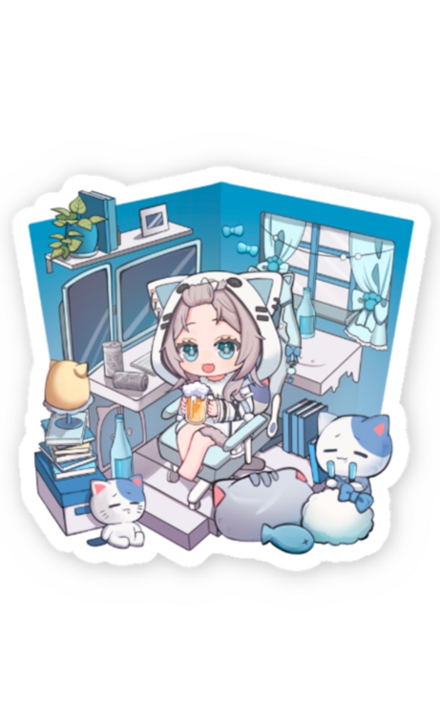 【2周年記念グッズ】のんの超かわいい新衣装グッズ