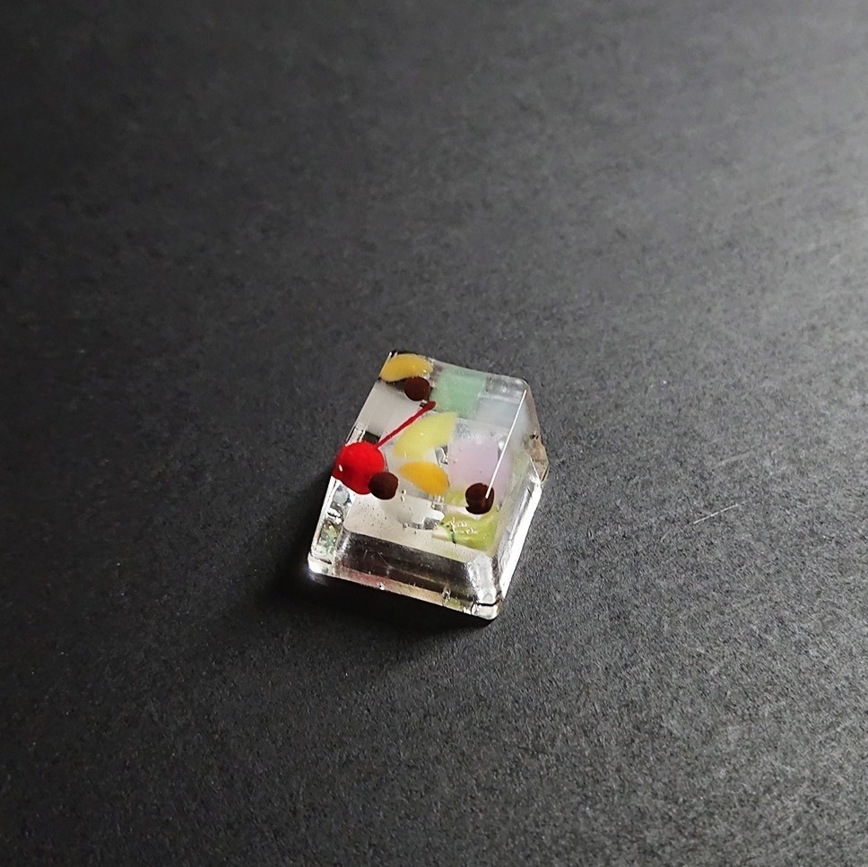 ▷フルーツみつ豆キーキャップ◁受注生産