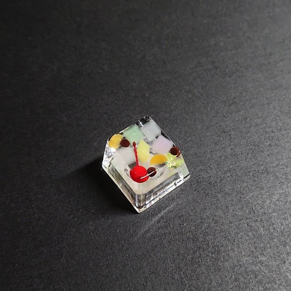 ▷フルーツみつ豆キーキャップ◁受注生産