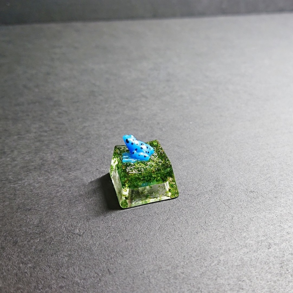 ▷沼地のカエルキーキャップ◁