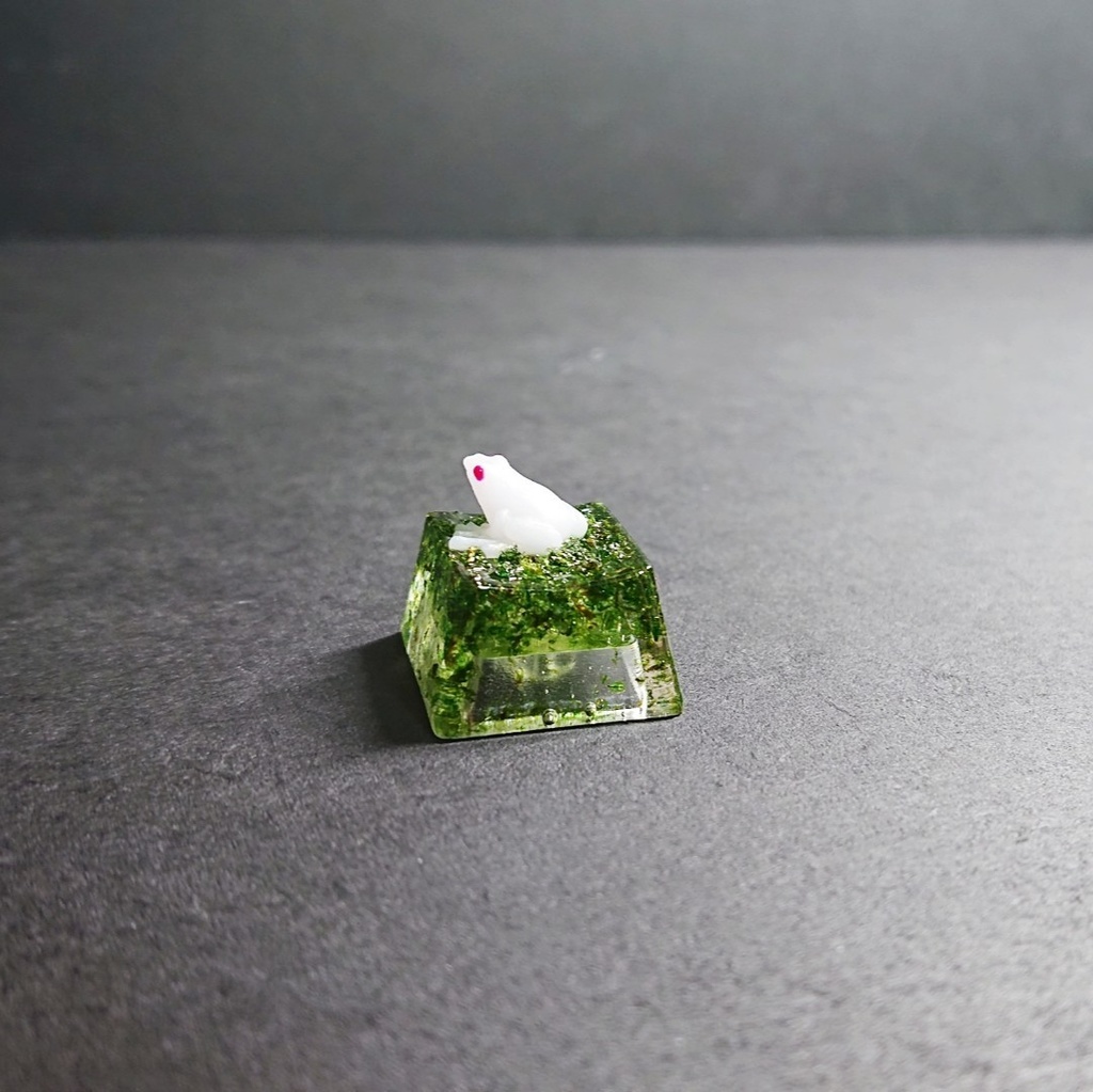 ▷沼地のカエルキーキャップ◁