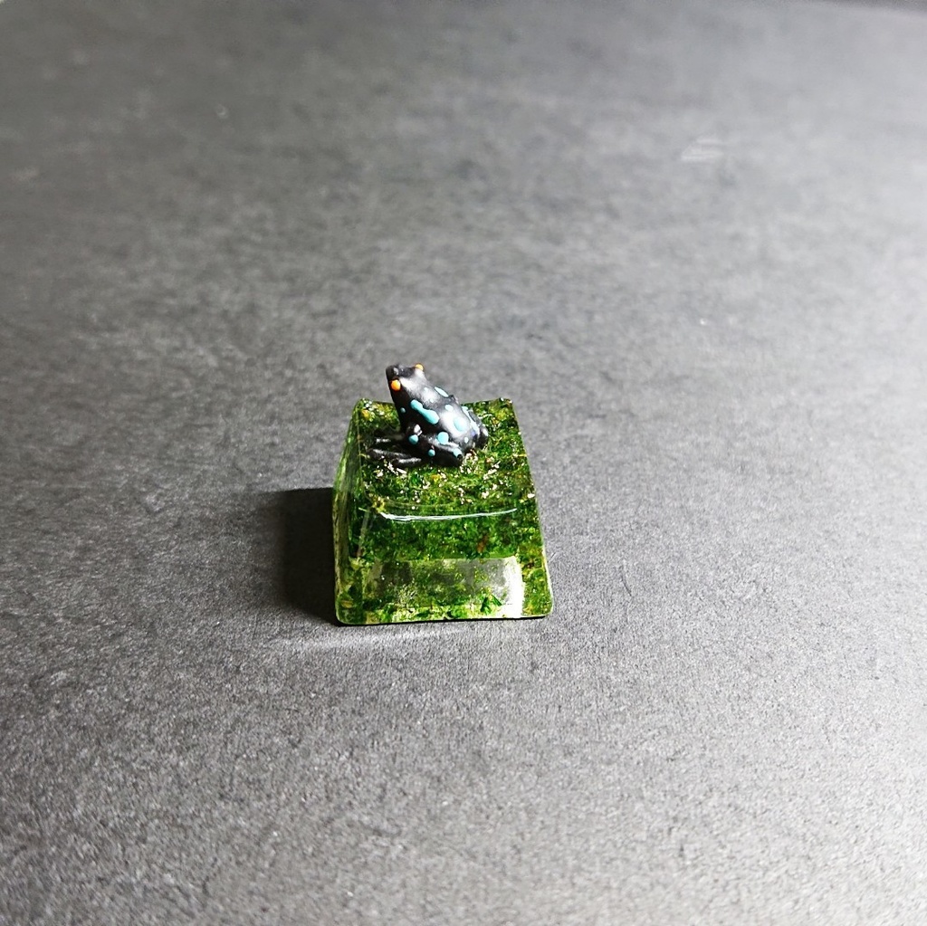 ▷沼地のカエルキーキャップ◁