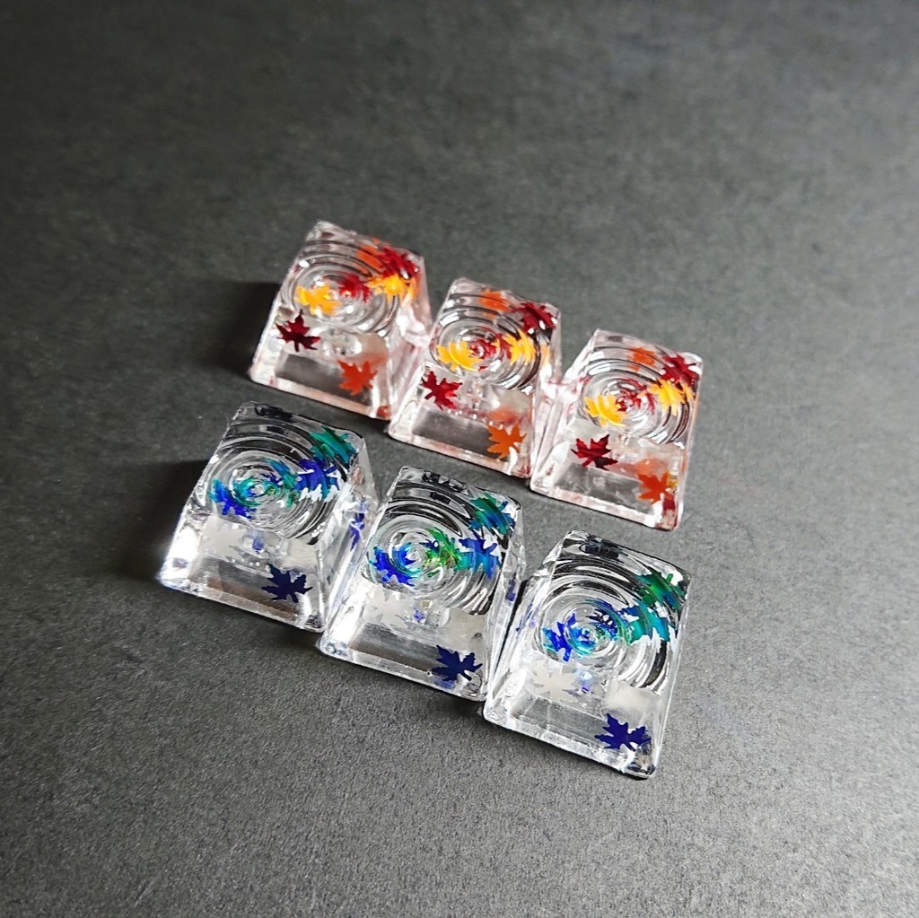 ▷波紋キーキャップ◁