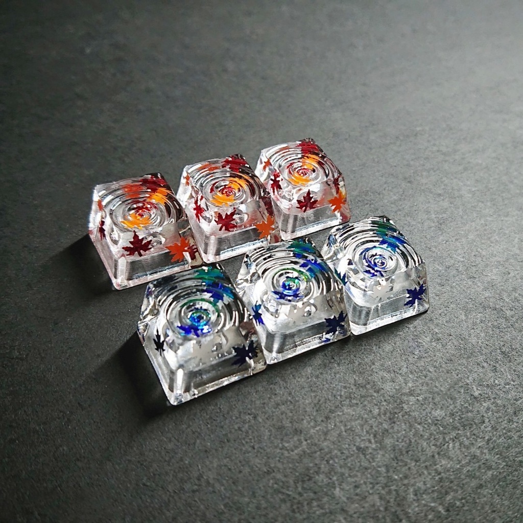 ▷波紋キーキャップ◁