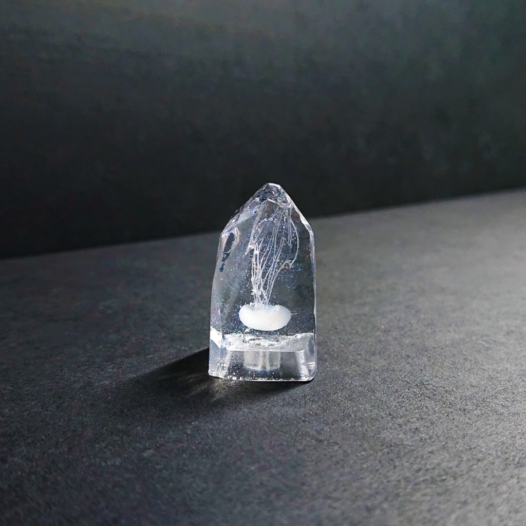 ▷海月水晶キーキャップ◁