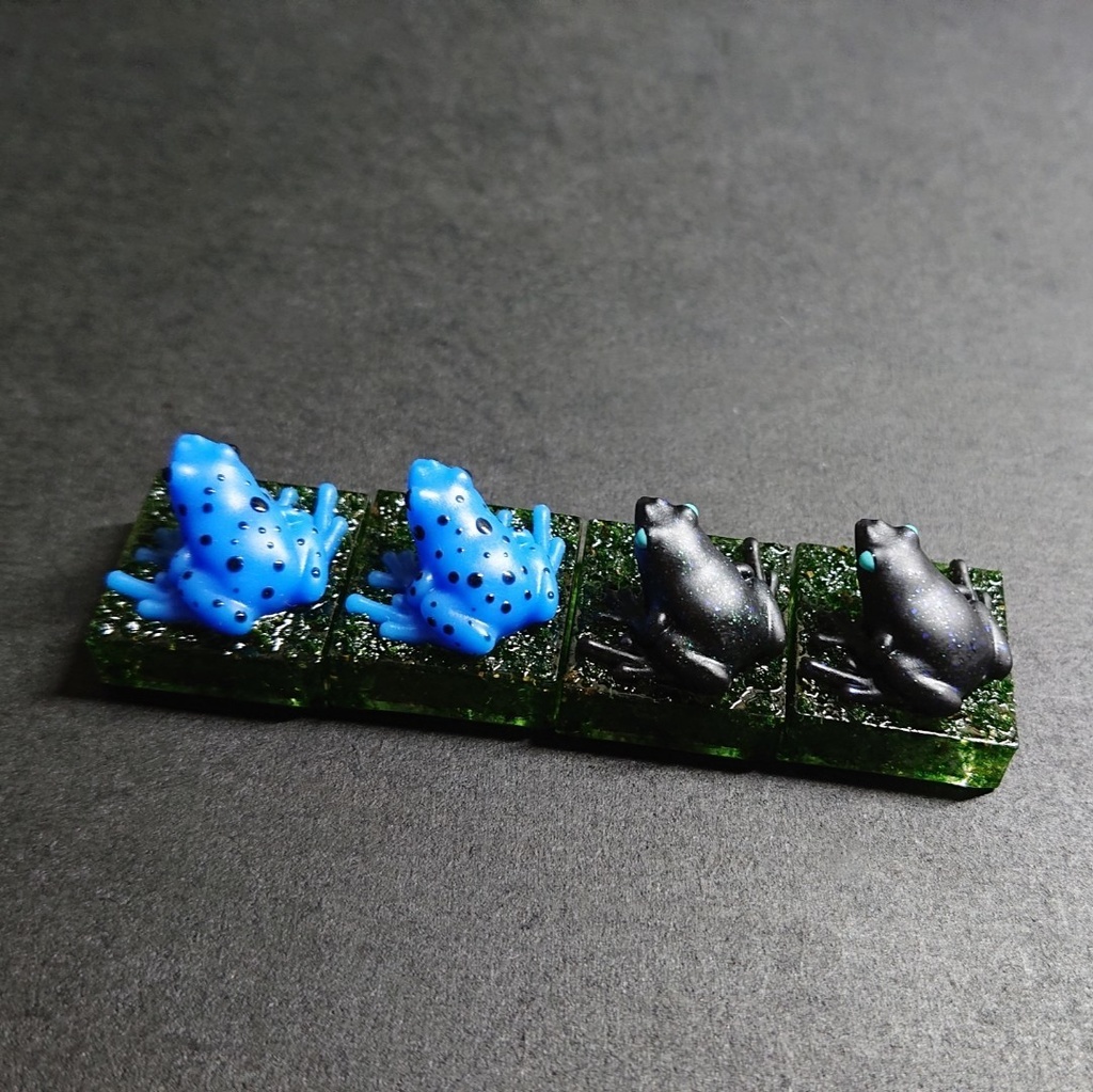 ▷湿地のカエルキーキャップ◁