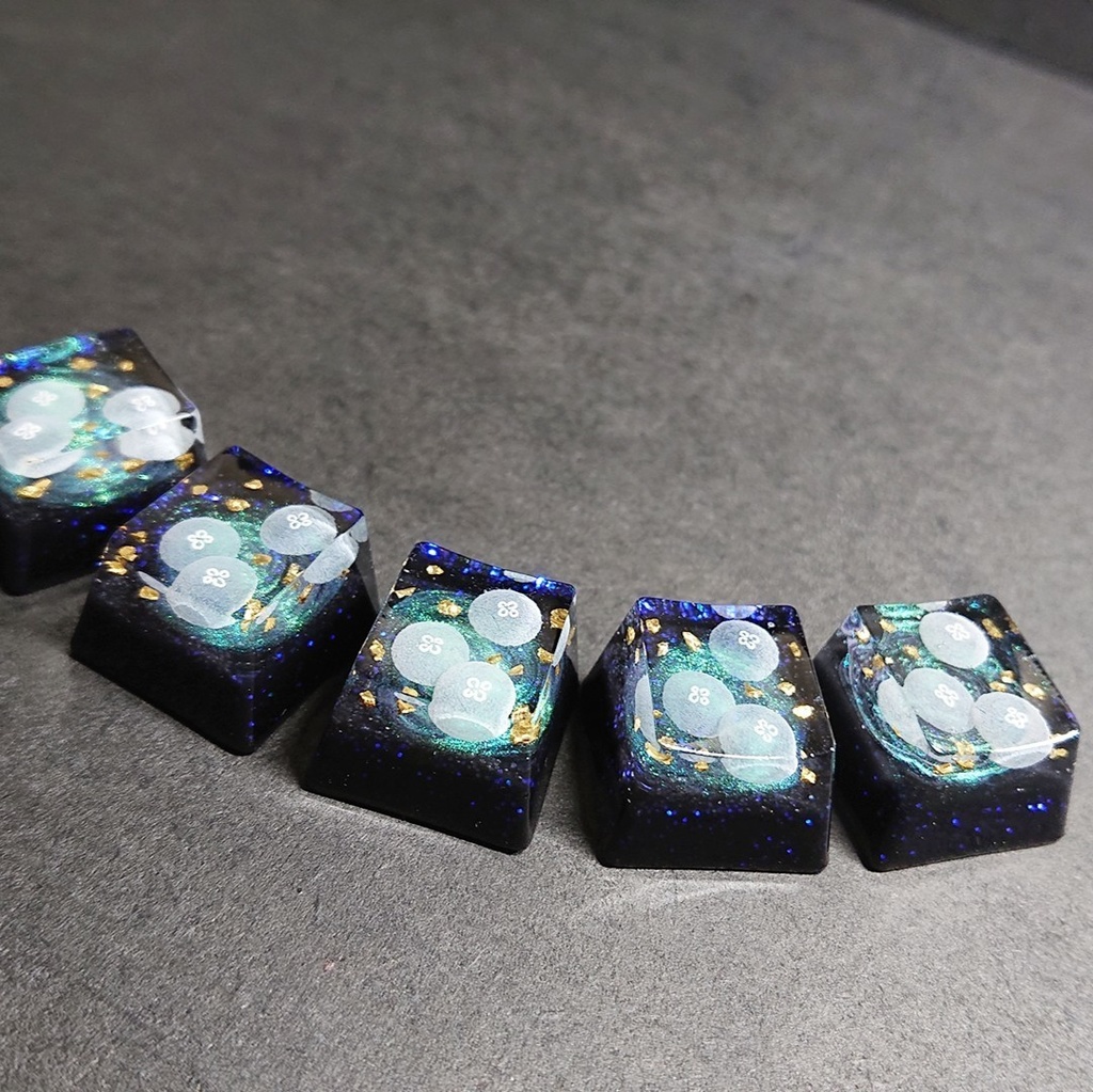 ▷宇宙海月キーキャップ◁