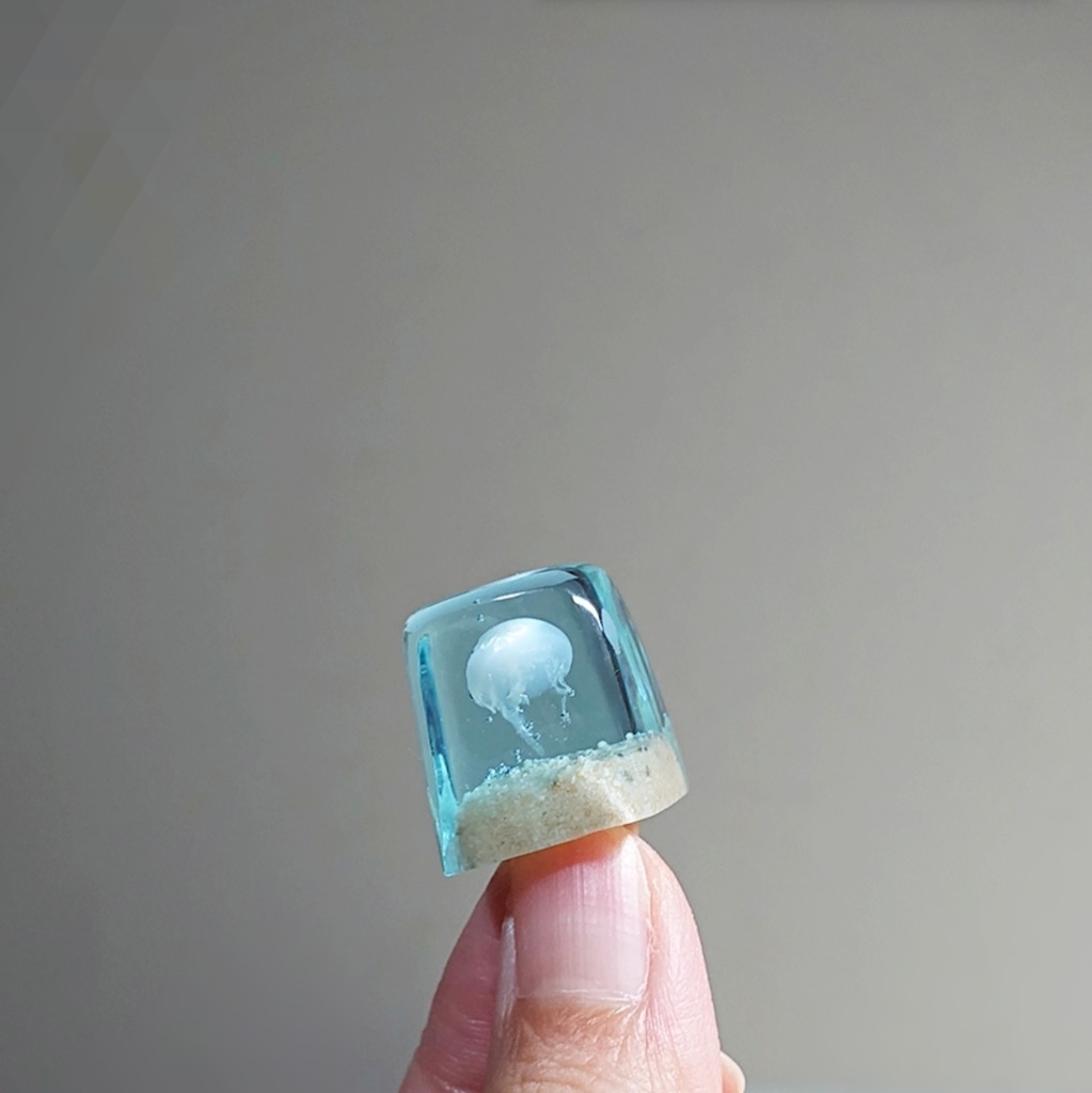 ▷ミズクラゲの水槽キーキャップ◁