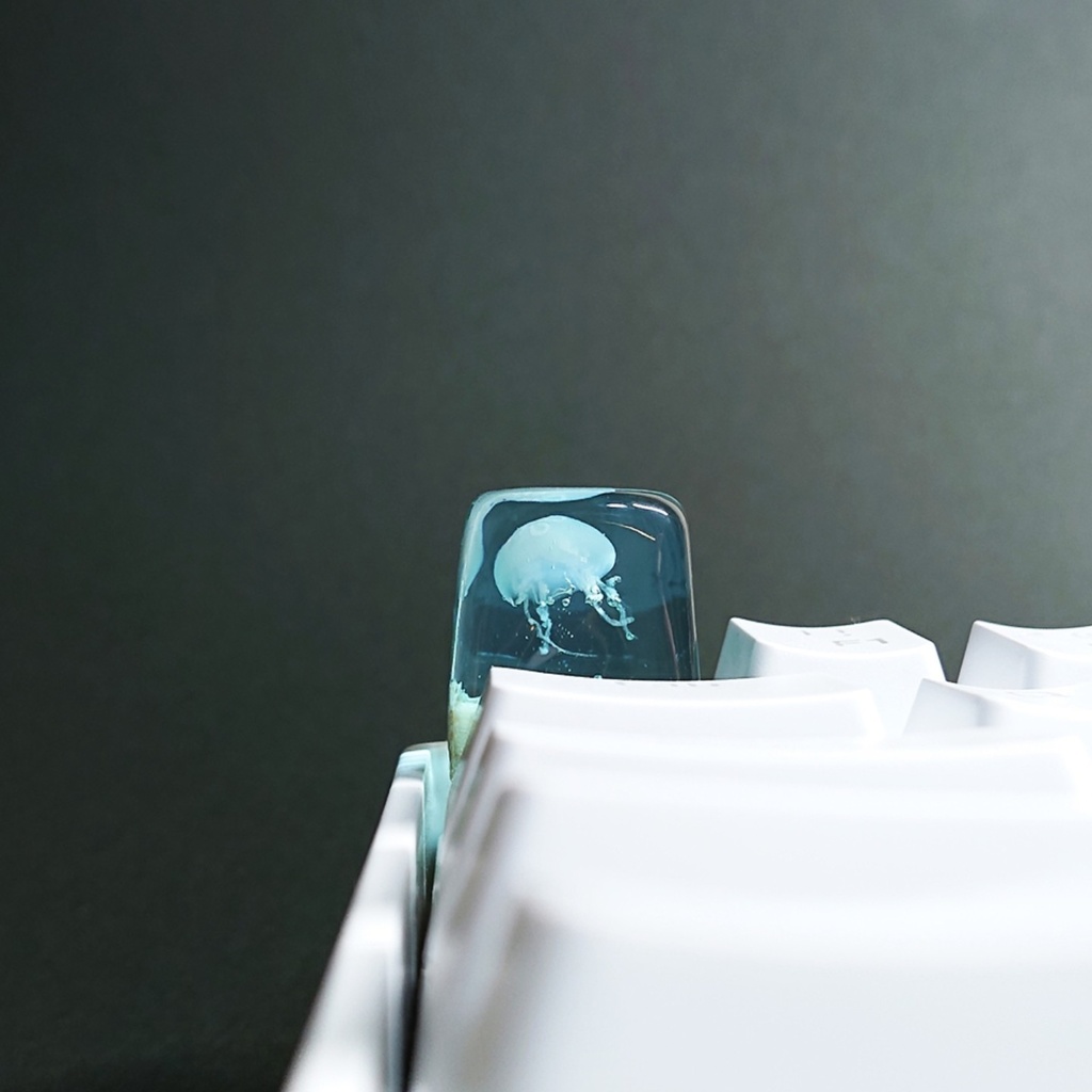 ▷ミズクラゲの水槽キーキャップ◁