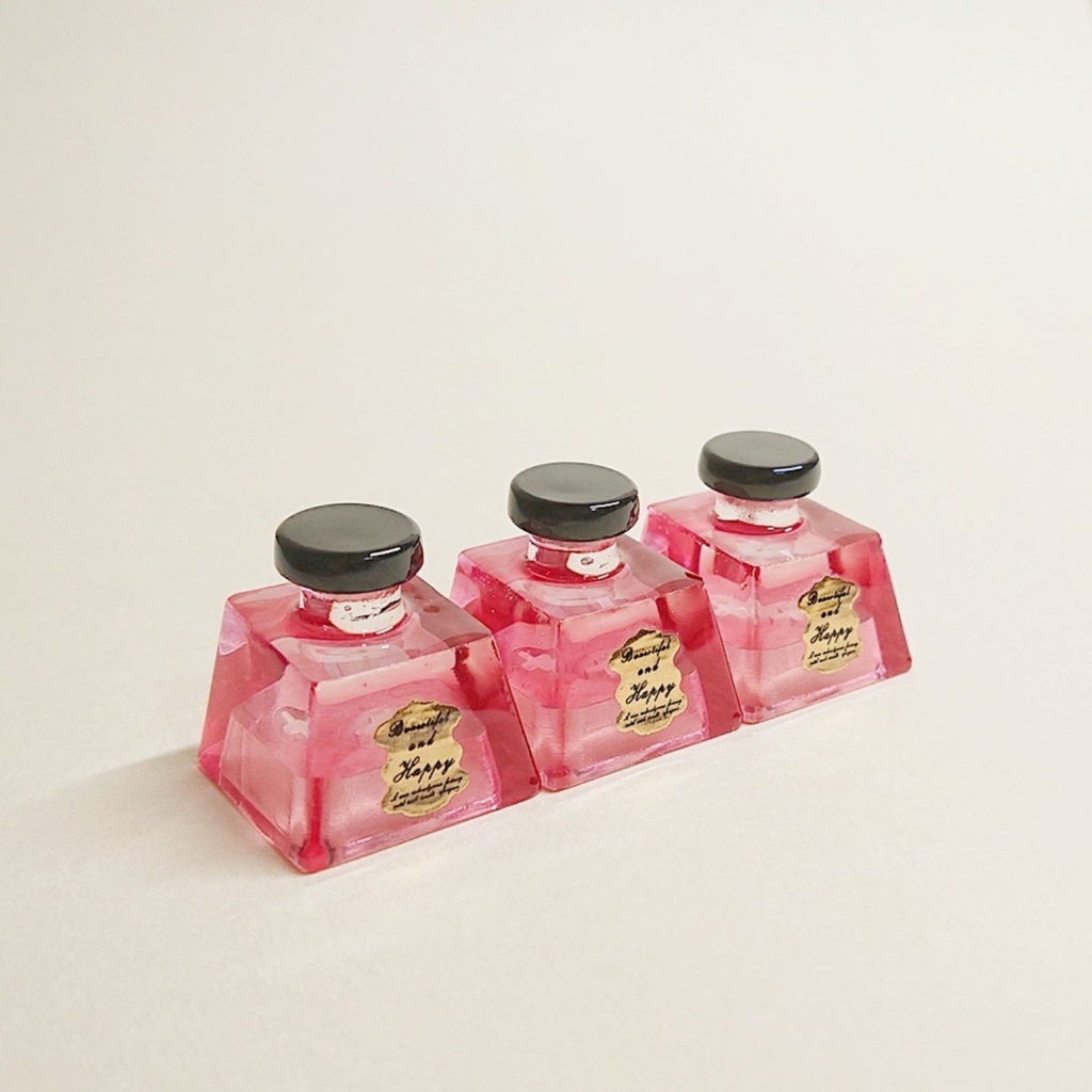 ▷インク瓶キーキャップ◁ロゼ