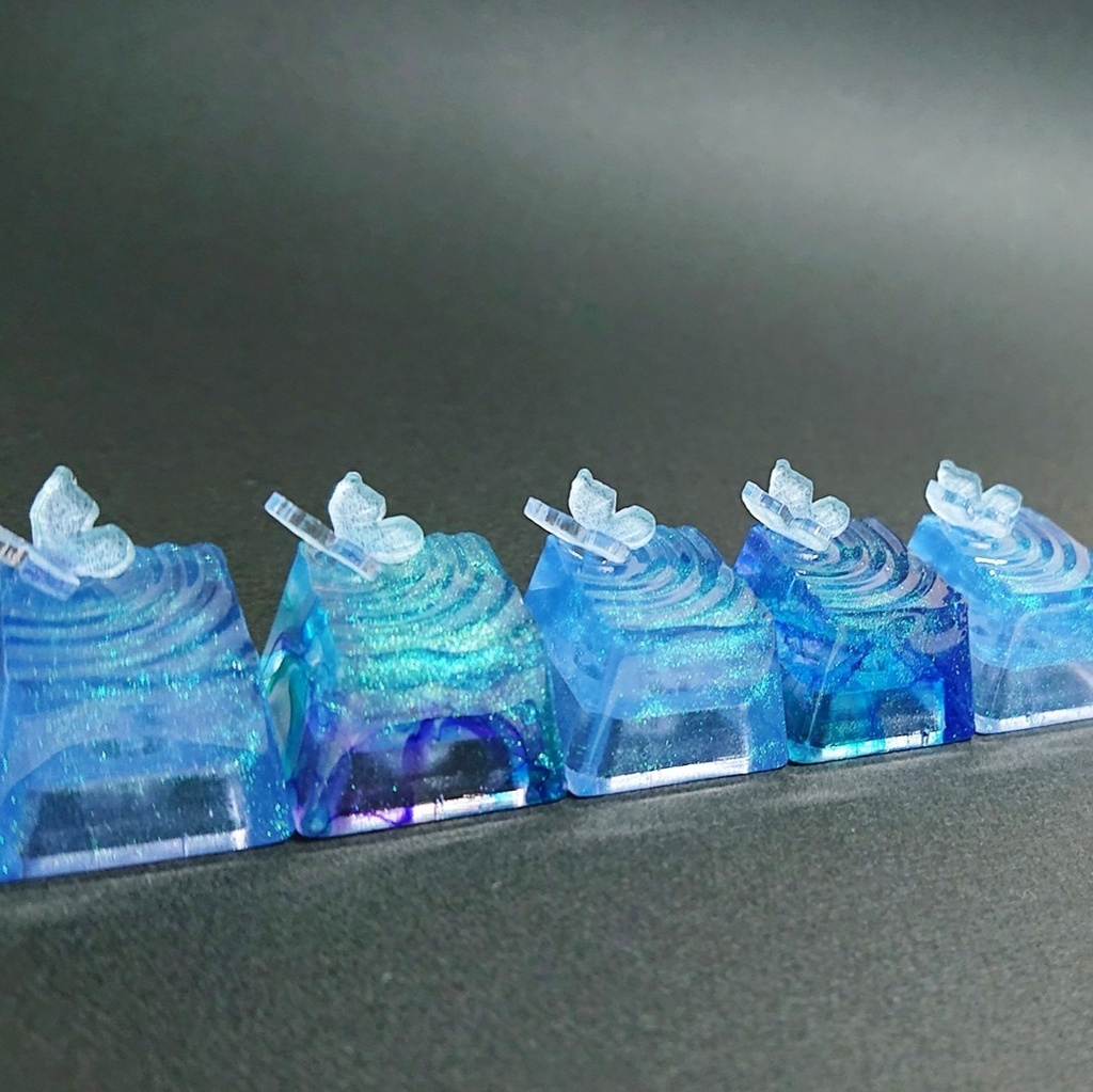 ▷波紋キーキャップ◁魔法の泉