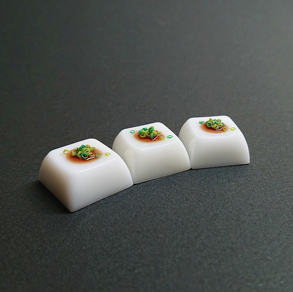 ▷冷奴キーキャップ◁受注生産