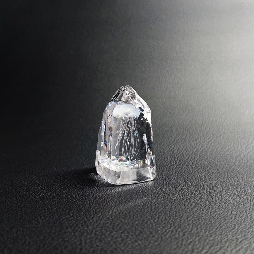 ▷海月水晶キーキャップ◁