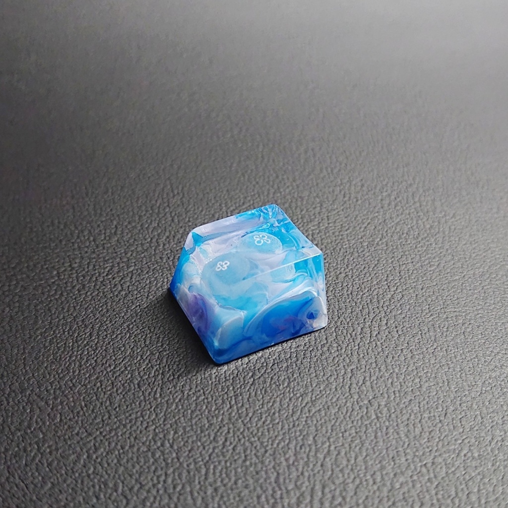 ▷水彩海月~different color~キーキャップ◁