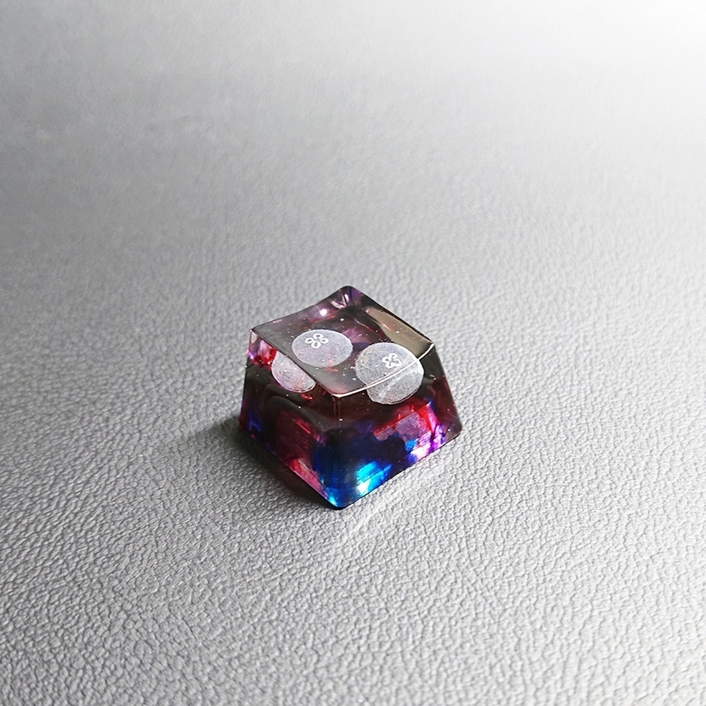 ▷水彩海月~different color~キーキャップ◁