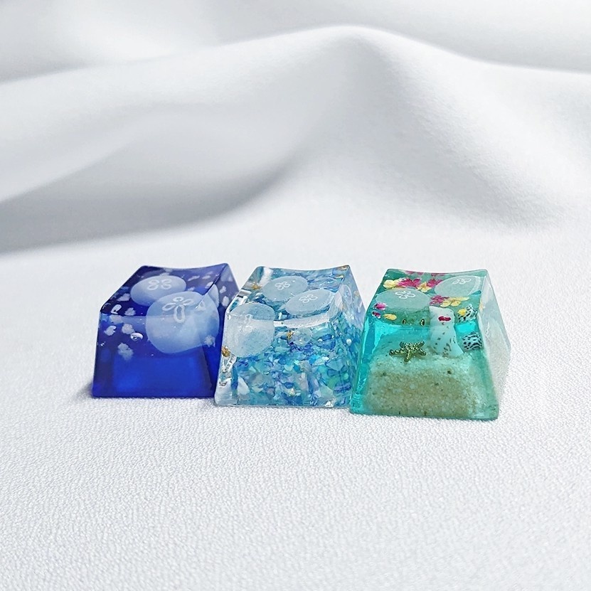 蛍の海/人魚の海/南国の海/キーキャップ