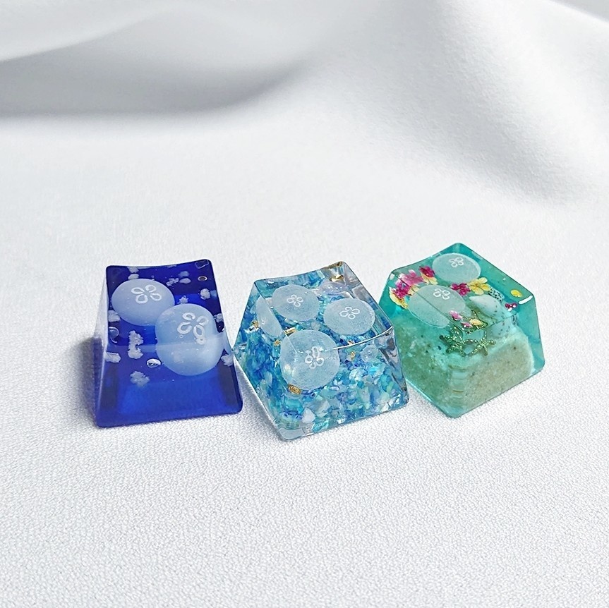 蛍の海/人魚の海/南国の海/キーキャップ