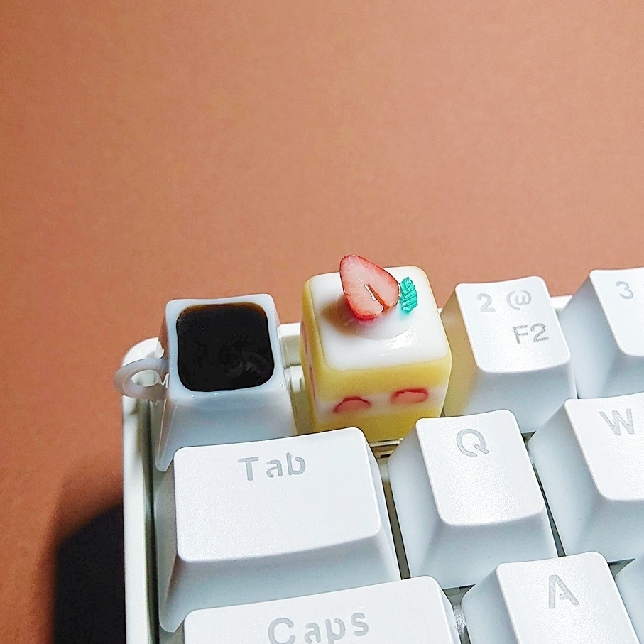 ショートケーキキーキャップ