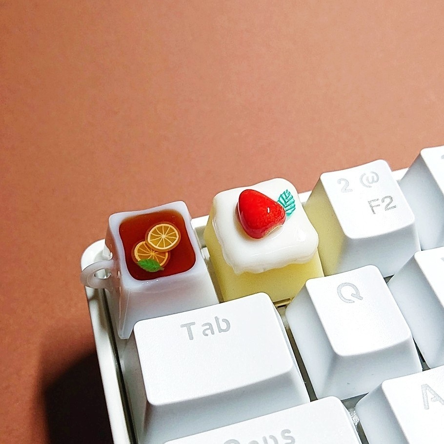 ショートケーキキーキャップ