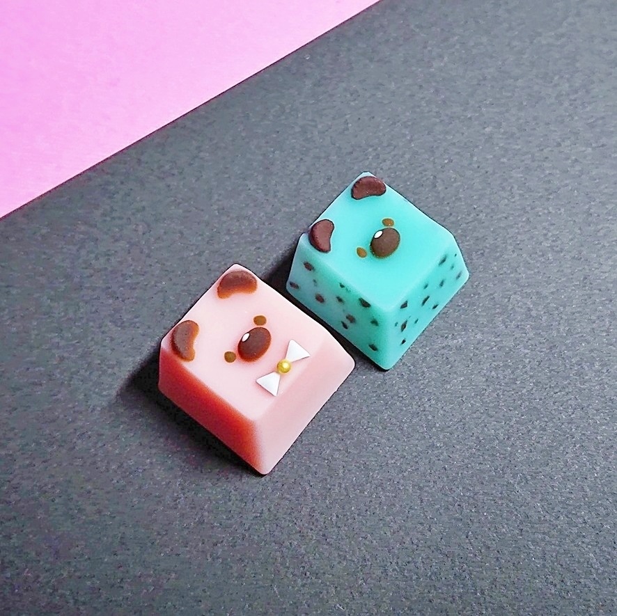 くまちゃんチョコキーキャップ