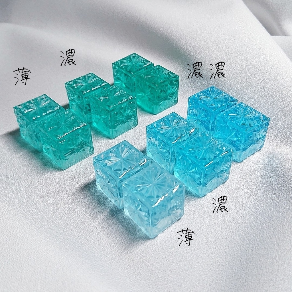 切子硝子風キーキャップ