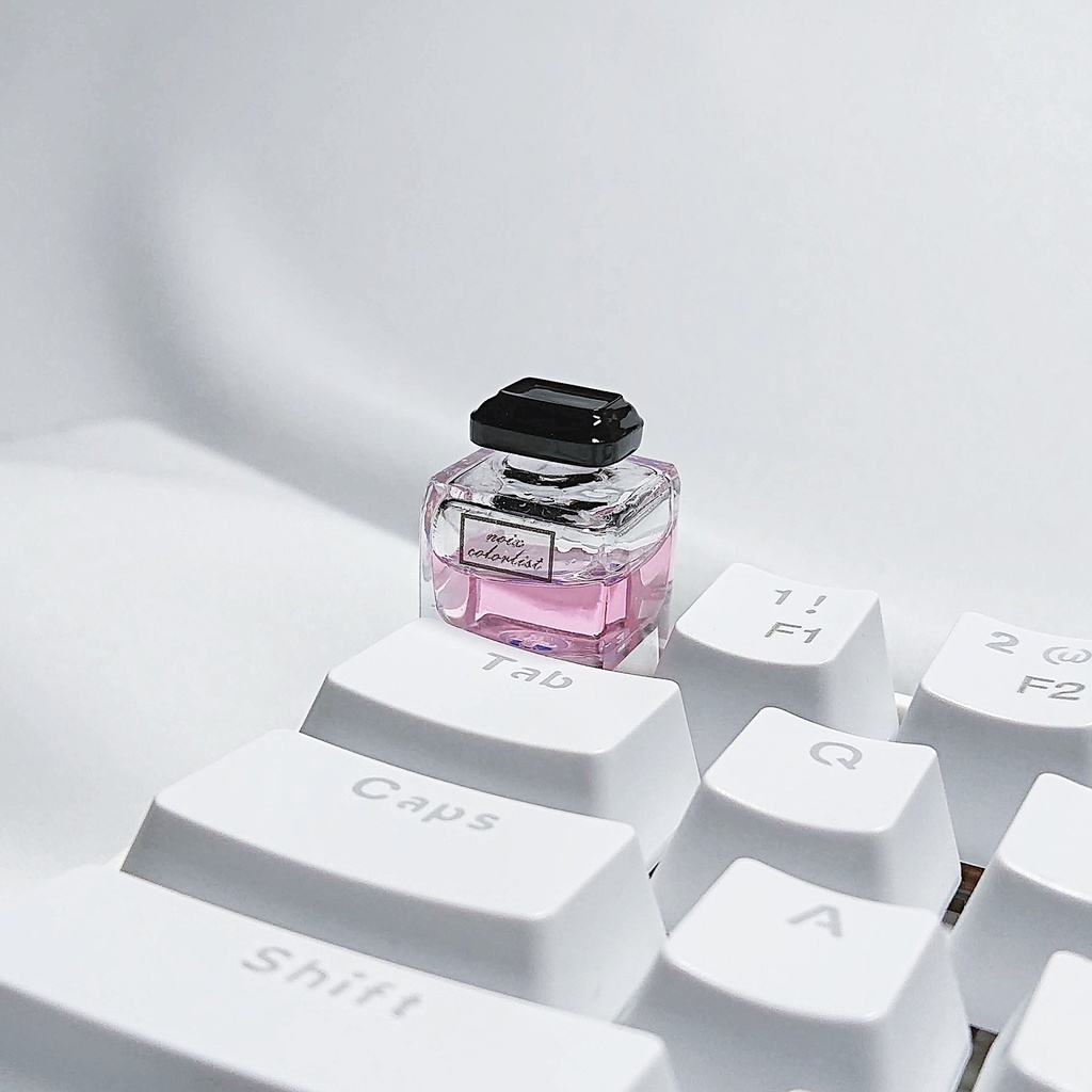 中身が動くインク瓶キーキャップ