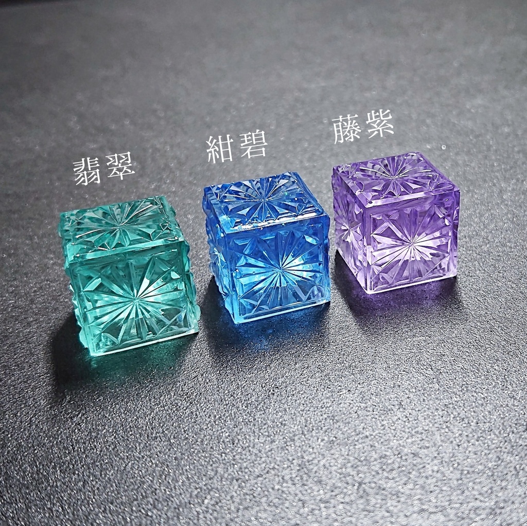切子硝子風キーキャップ