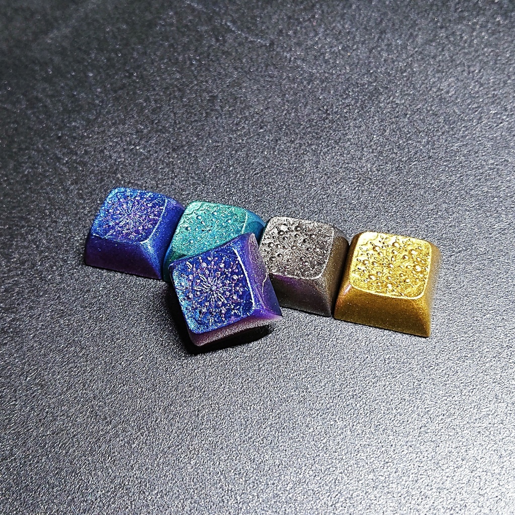 メタリック調キーキャップ(XDA)