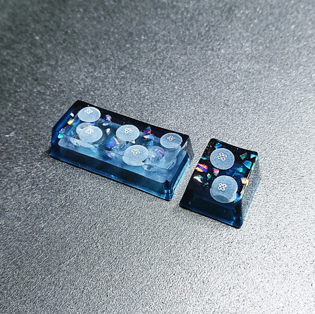 オパールクラゲキーキャップ