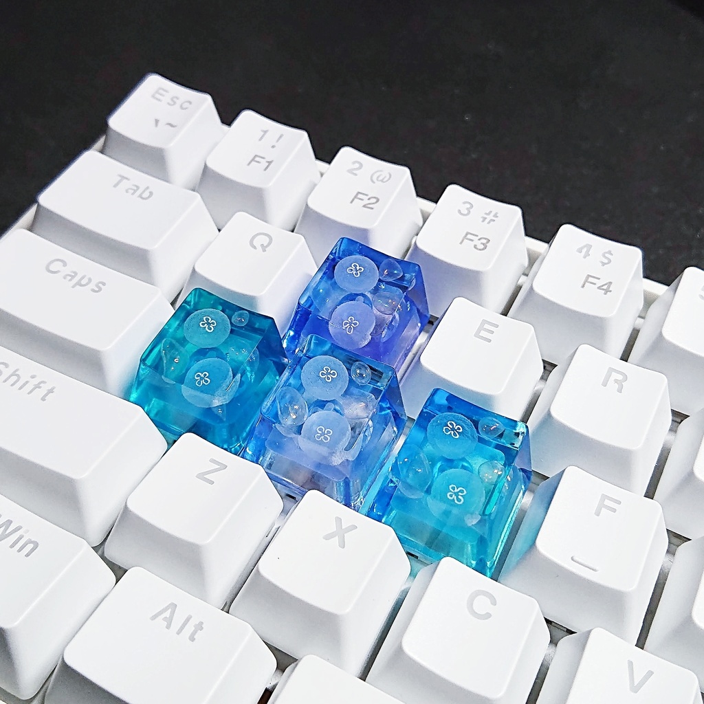 琥珀糖海月キーキャップ