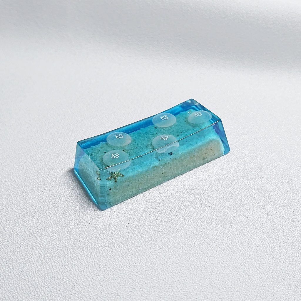 深海海月キーキャップ2.25u