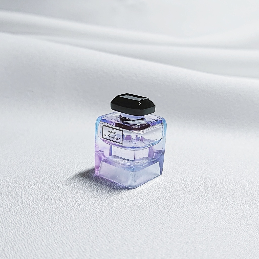 中身が動くインク瓶キーキャップ