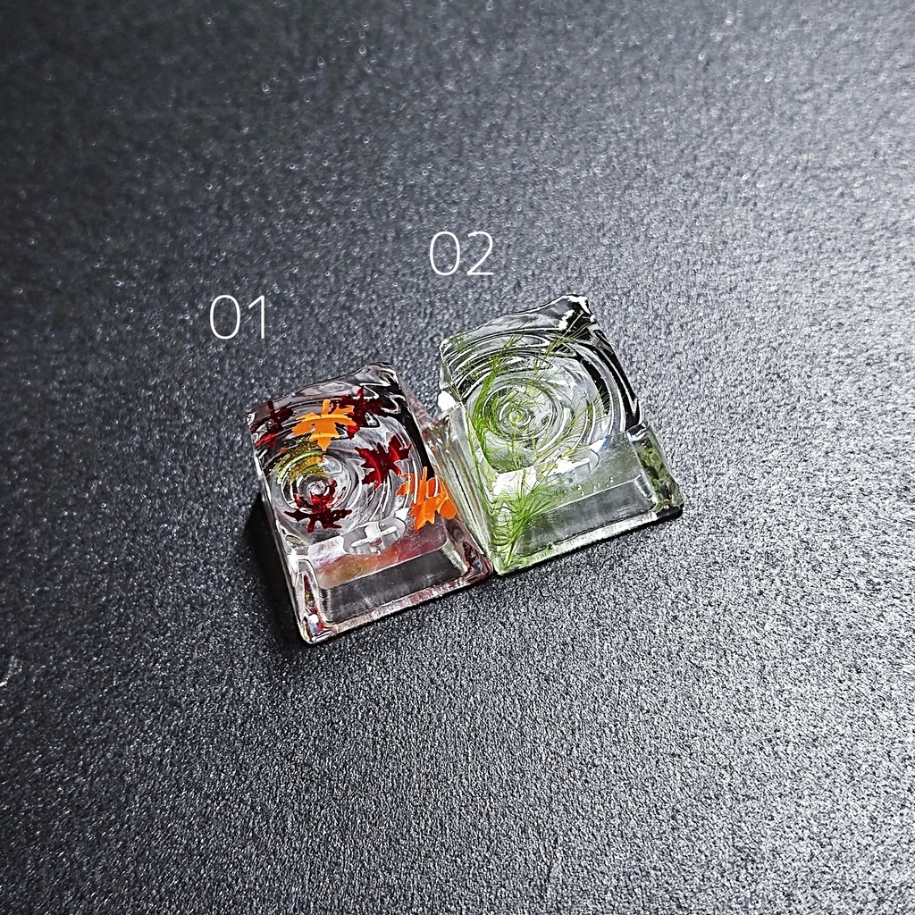 波紋キーキャップ