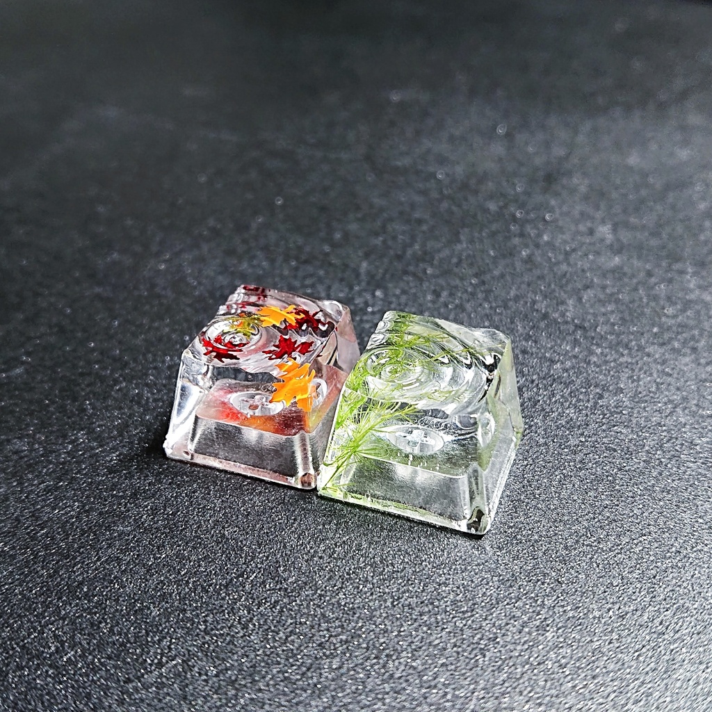 波紋キーキャップ