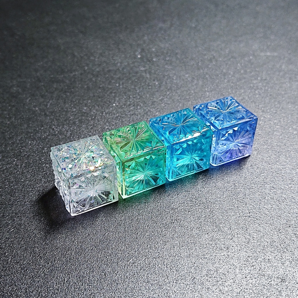 切子硝子風キーキャップ