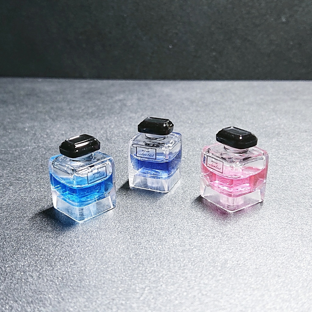 中身が動くインク瓶キーキャップ