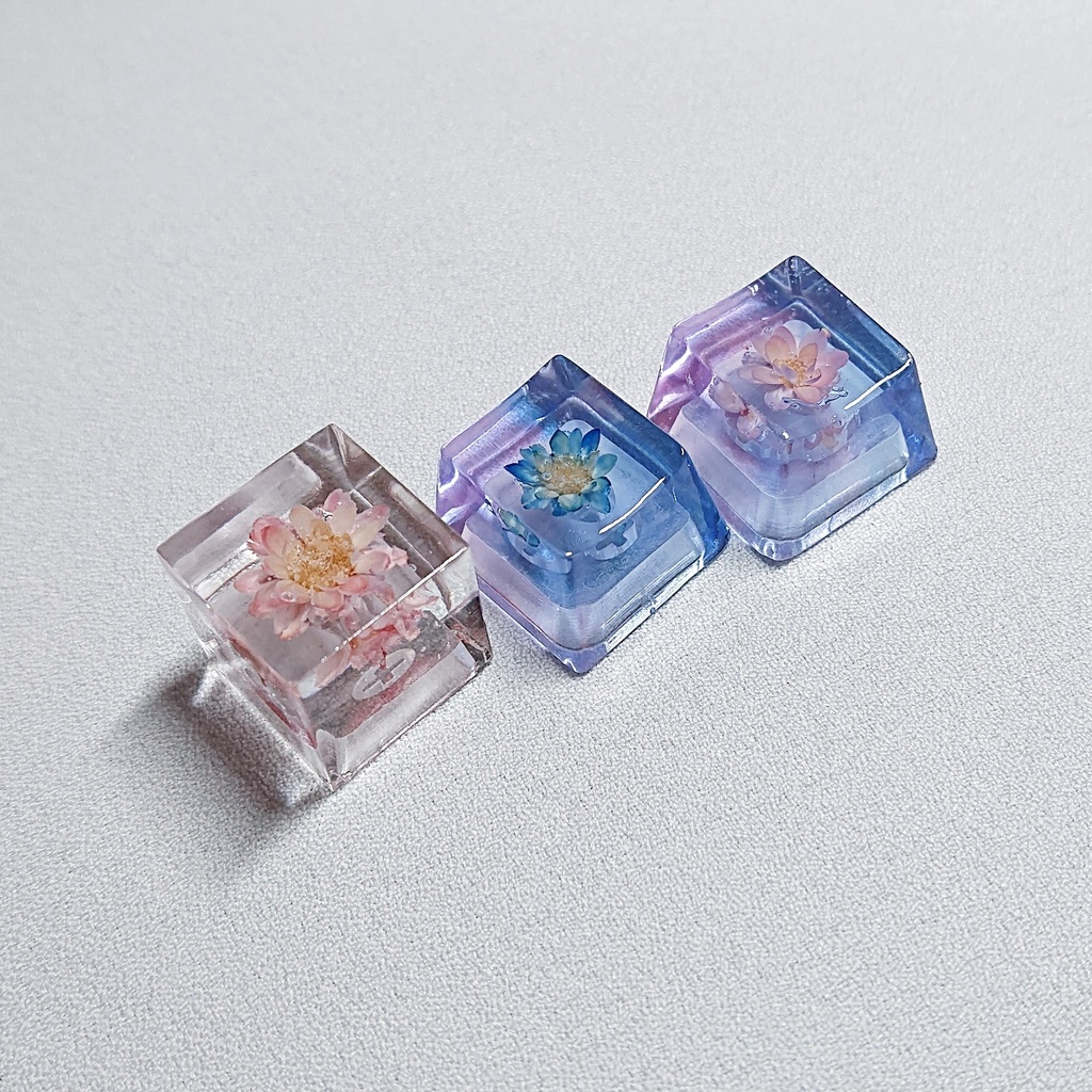 花標本キーキャップ