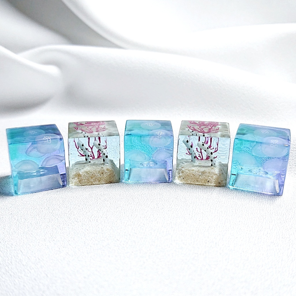 チンアナゴの水槽キーキャップ