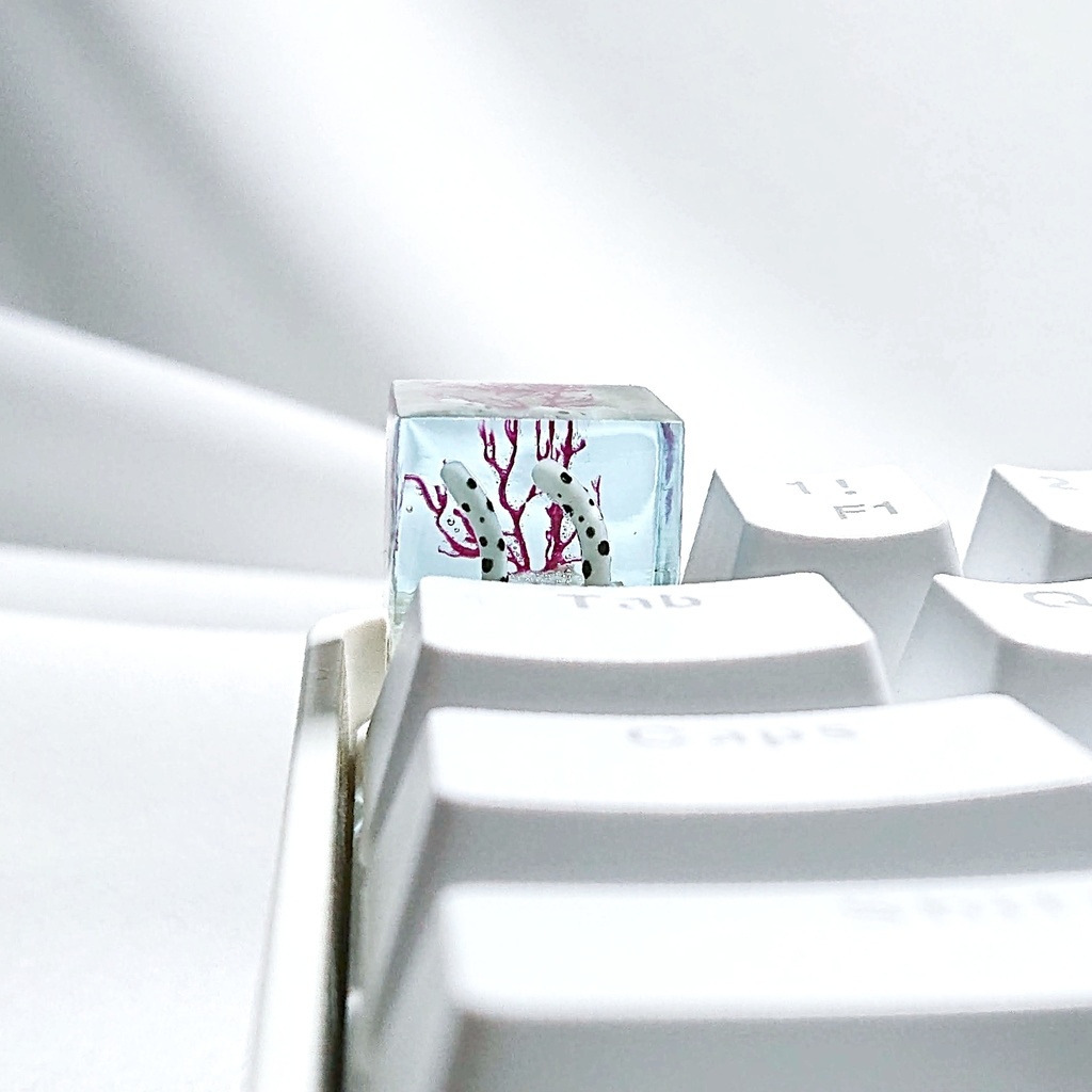 チンアナゴの水槽キーキャップ