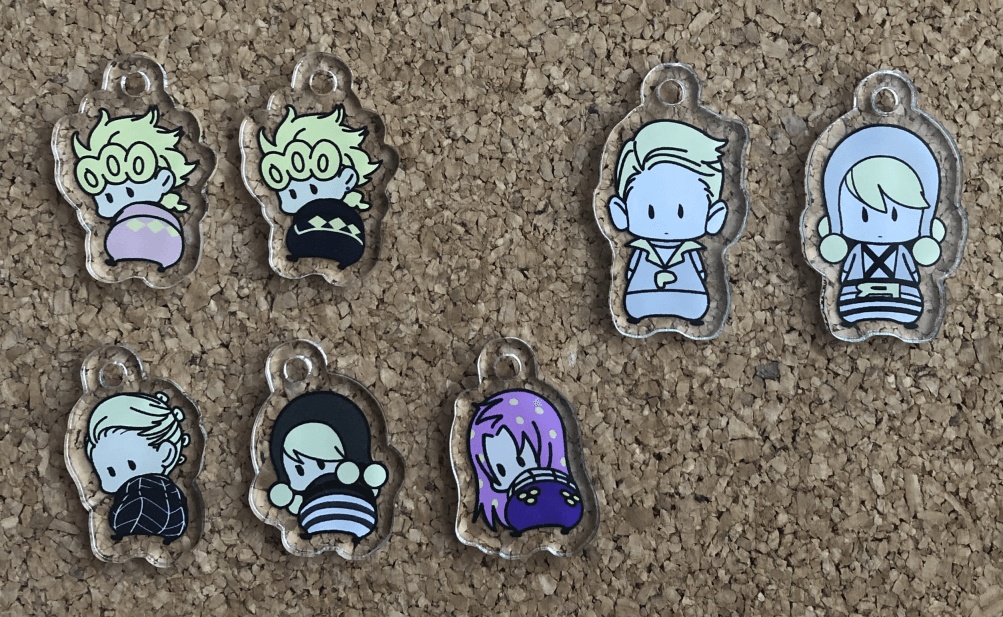 miniアクリルチャーム