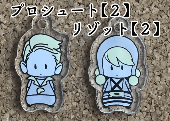 miniアクリルチャーム