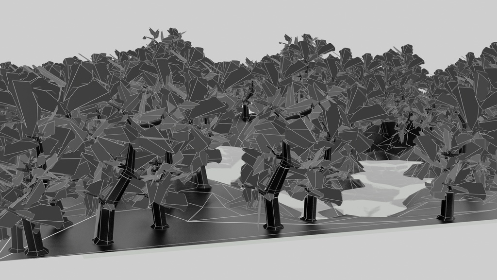 【Unity対応 】3D地形モデル