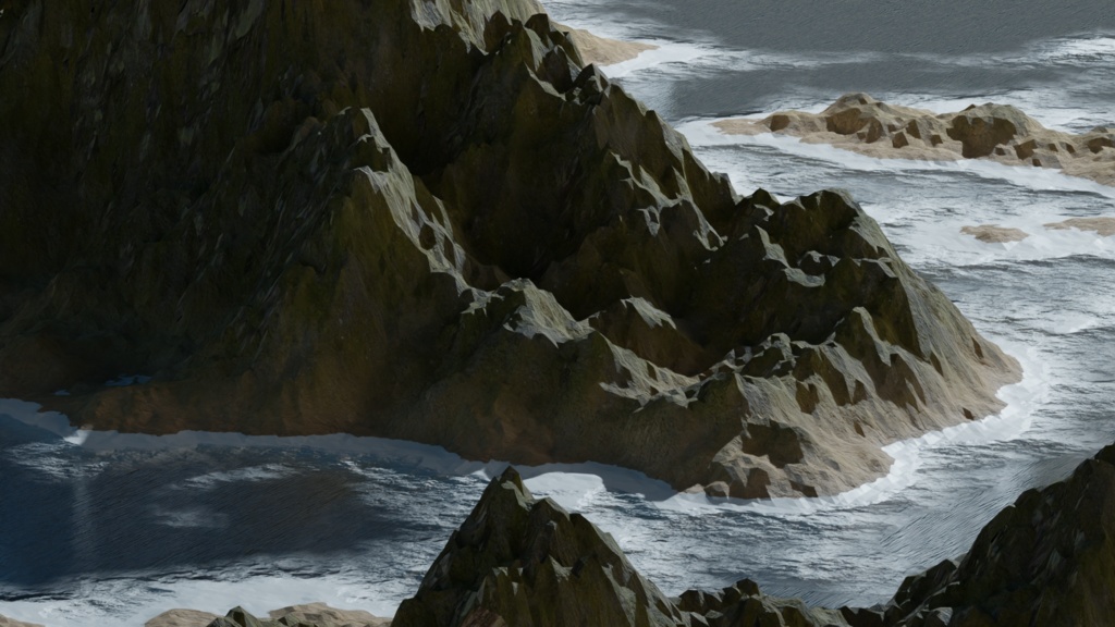 3DCG 地形モデル