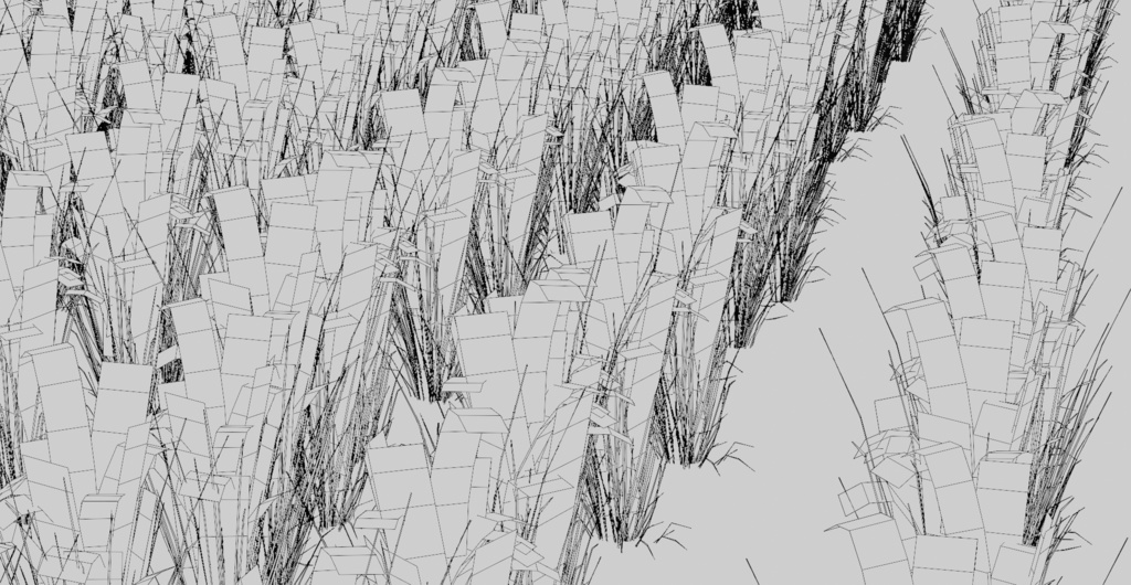 【Unity対応】3D地形モデル 田んぼ