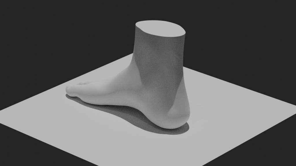 3D素材 手・足・耳