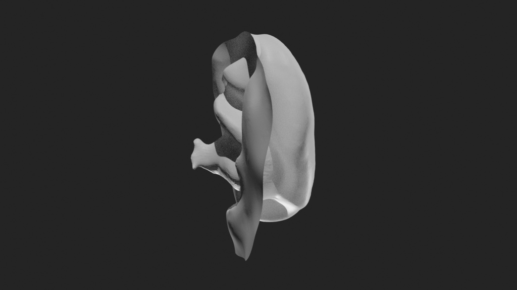 3D素材 手・足・耳