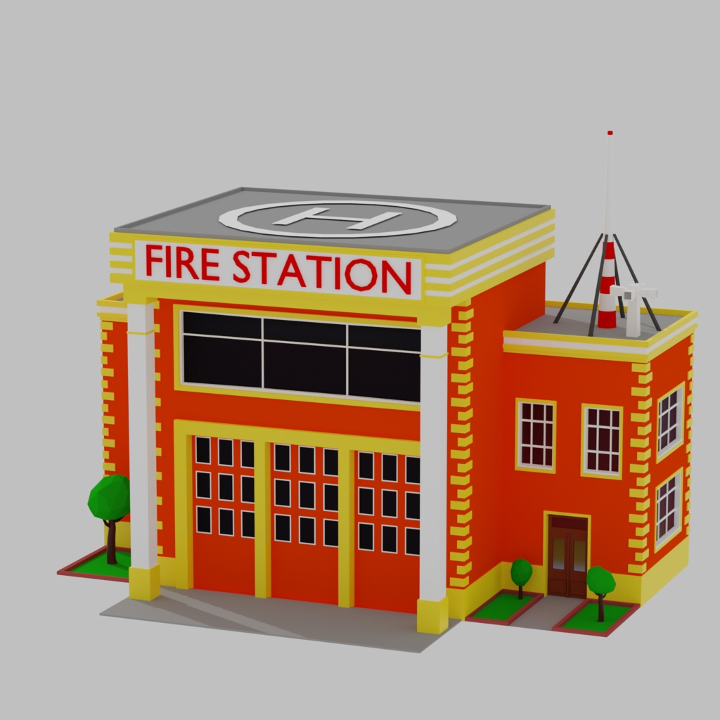 [Unity対応] 消防署