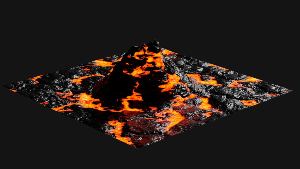 [Unity対応]  火山